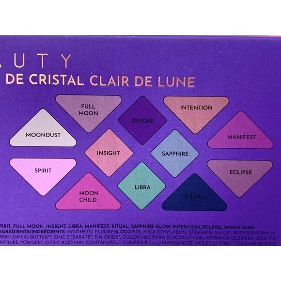 ATHR Beauty Moonlight Crystal Palette 12 Cosmic Shades Matte Shimmer Metallic - Picture 3 of 12